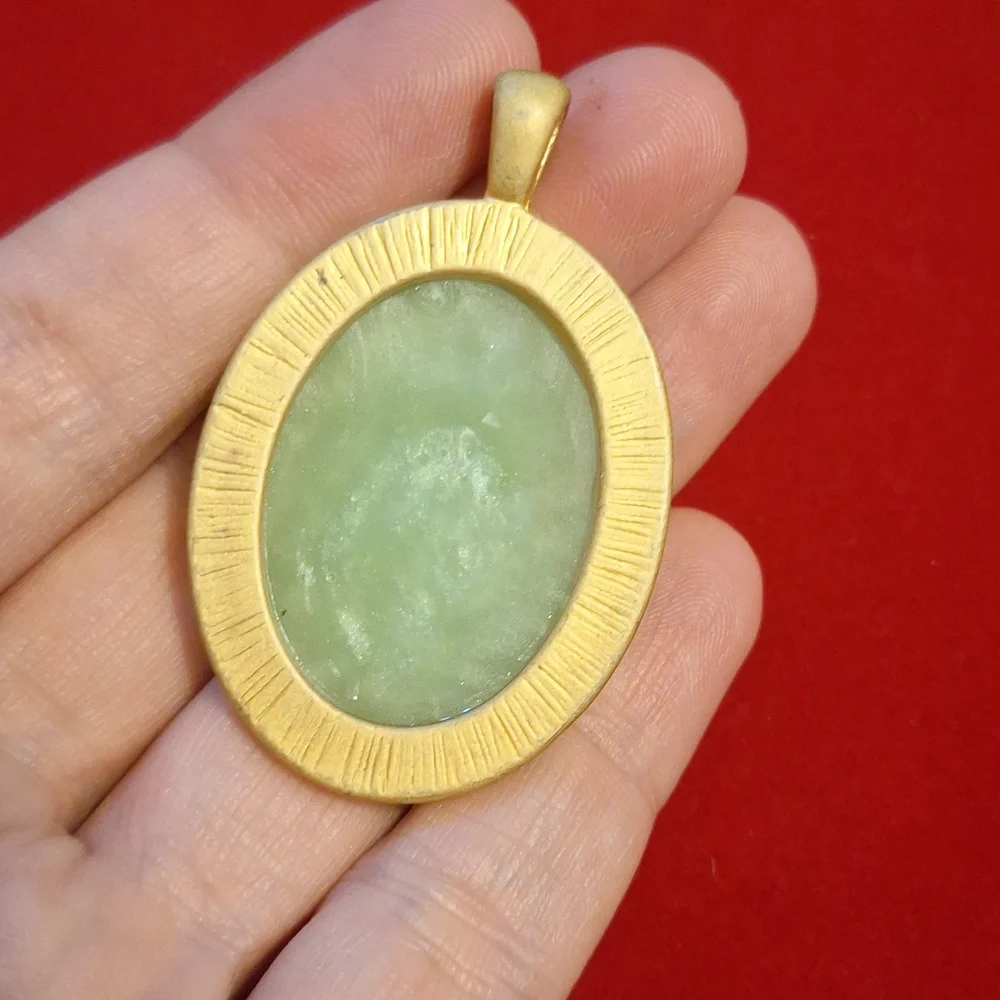 Mint Confetti Pendant - Picture 2 of 3